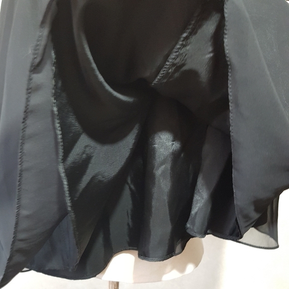 Dollar Beaded Black Midi Prom Dress. - Picture 8 of 14